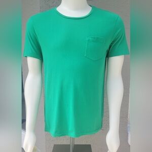 Polo Ralph Lauren Men's Pocket T-Shirt custom fit Kelly Green Purple Pony Size L